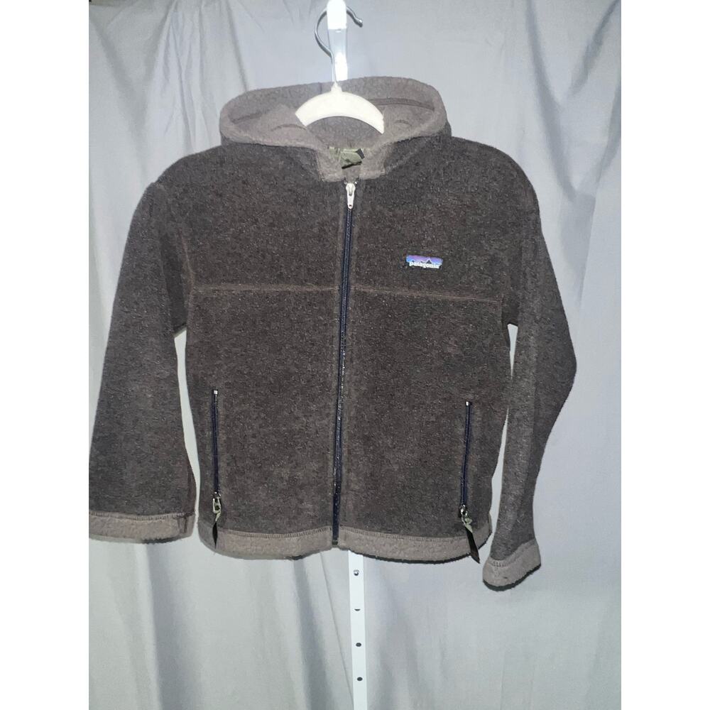 Patagonia kid sweater with hoodie size medium